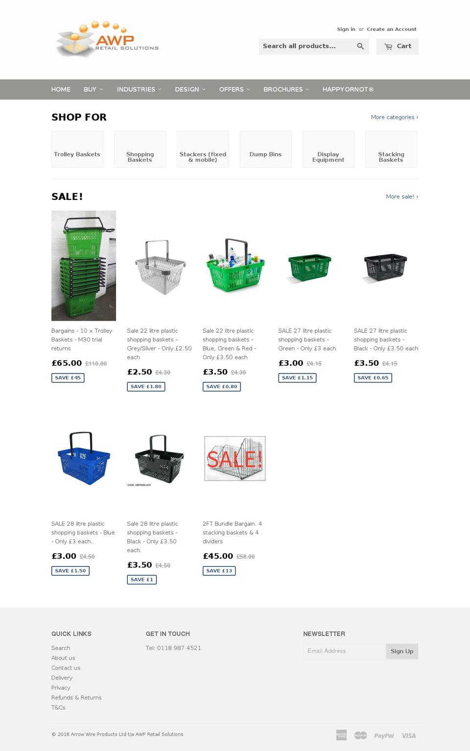 Copy of Supply before wh Shopify theme site example arrowwireproducts.co.uk