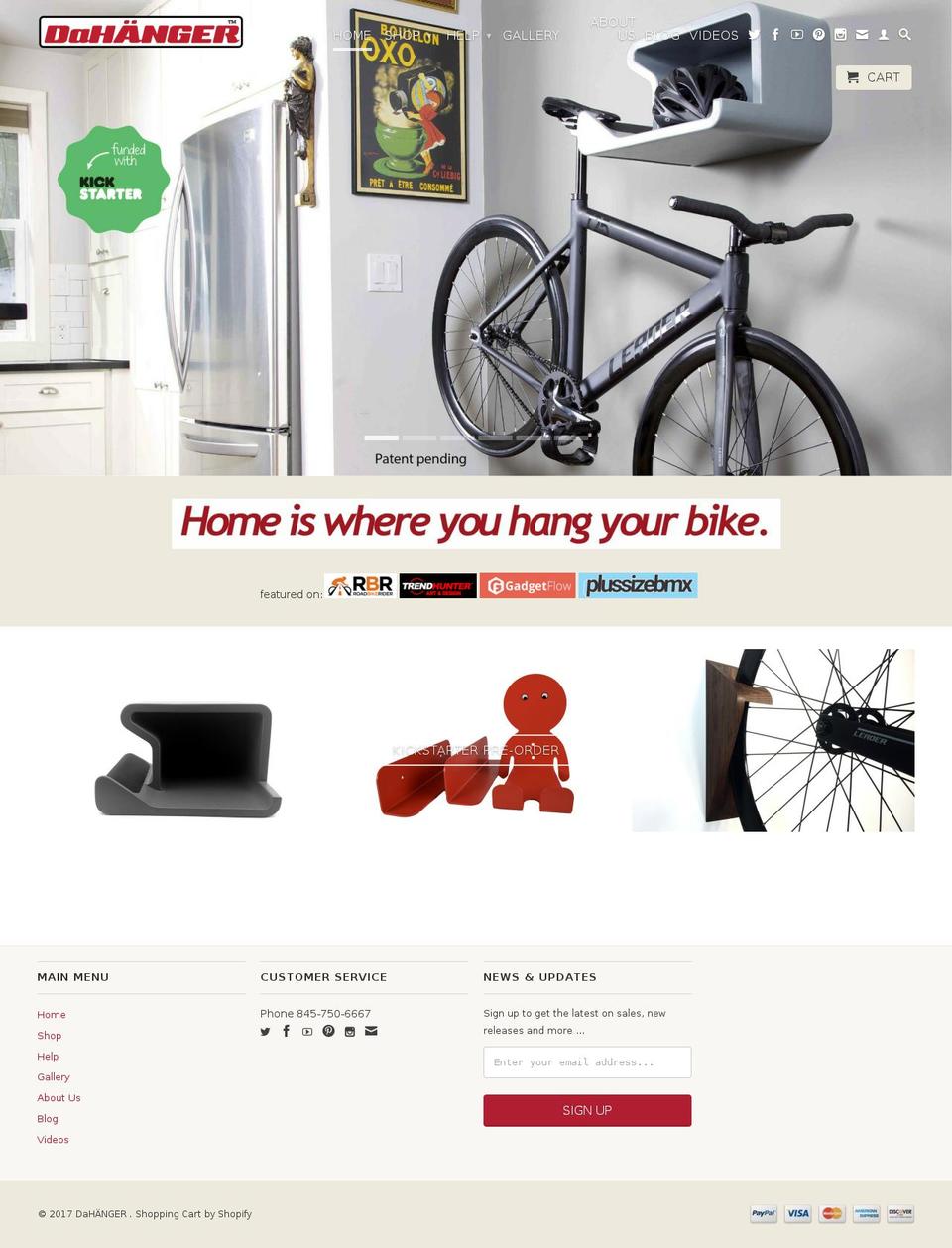bikeshelfie.com shopify website screenshot