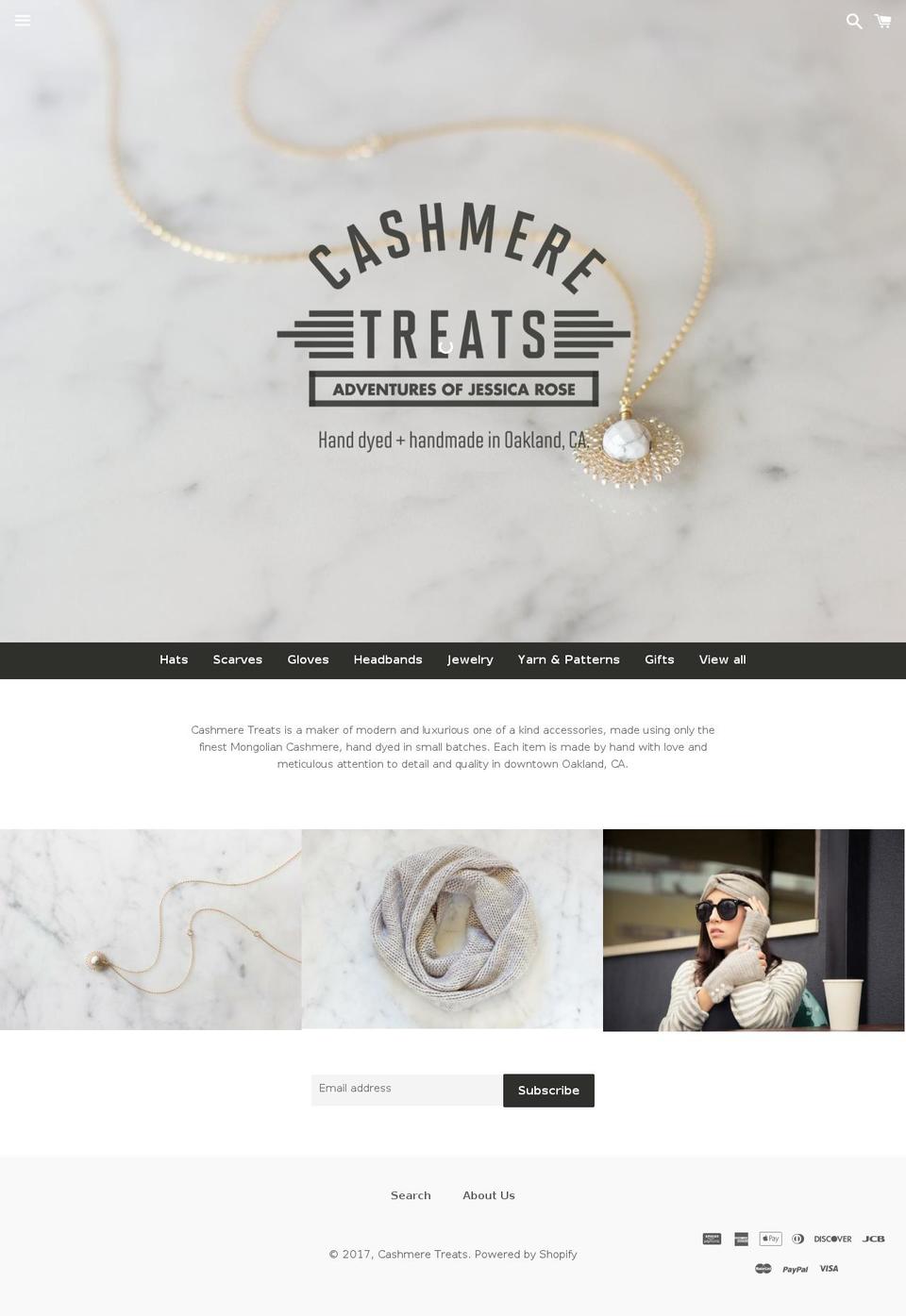 cashmeretreats.com shopify website screenshot