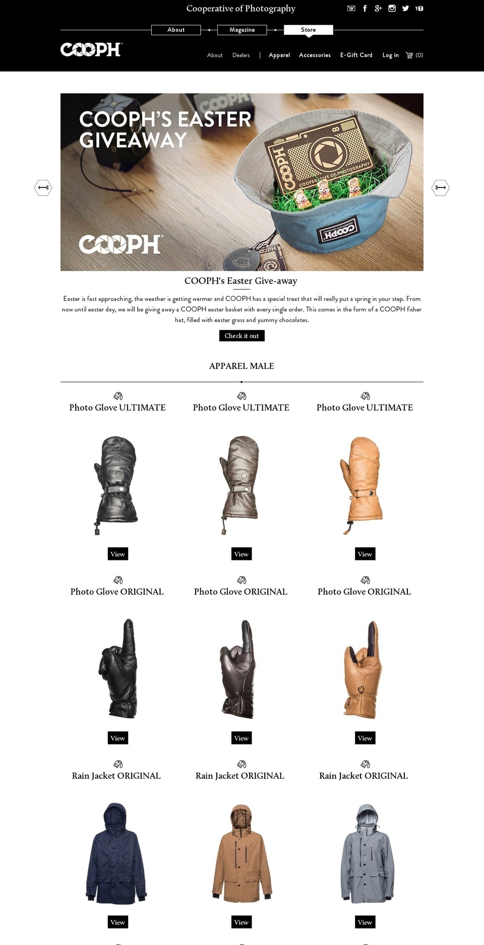 cooph.com shopify website screenshot