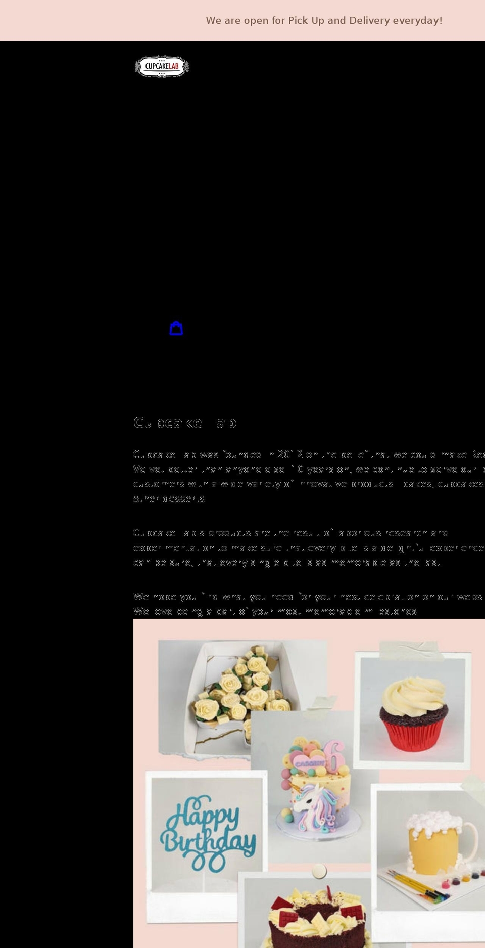 cupcakelabph.com shopify website screenshot