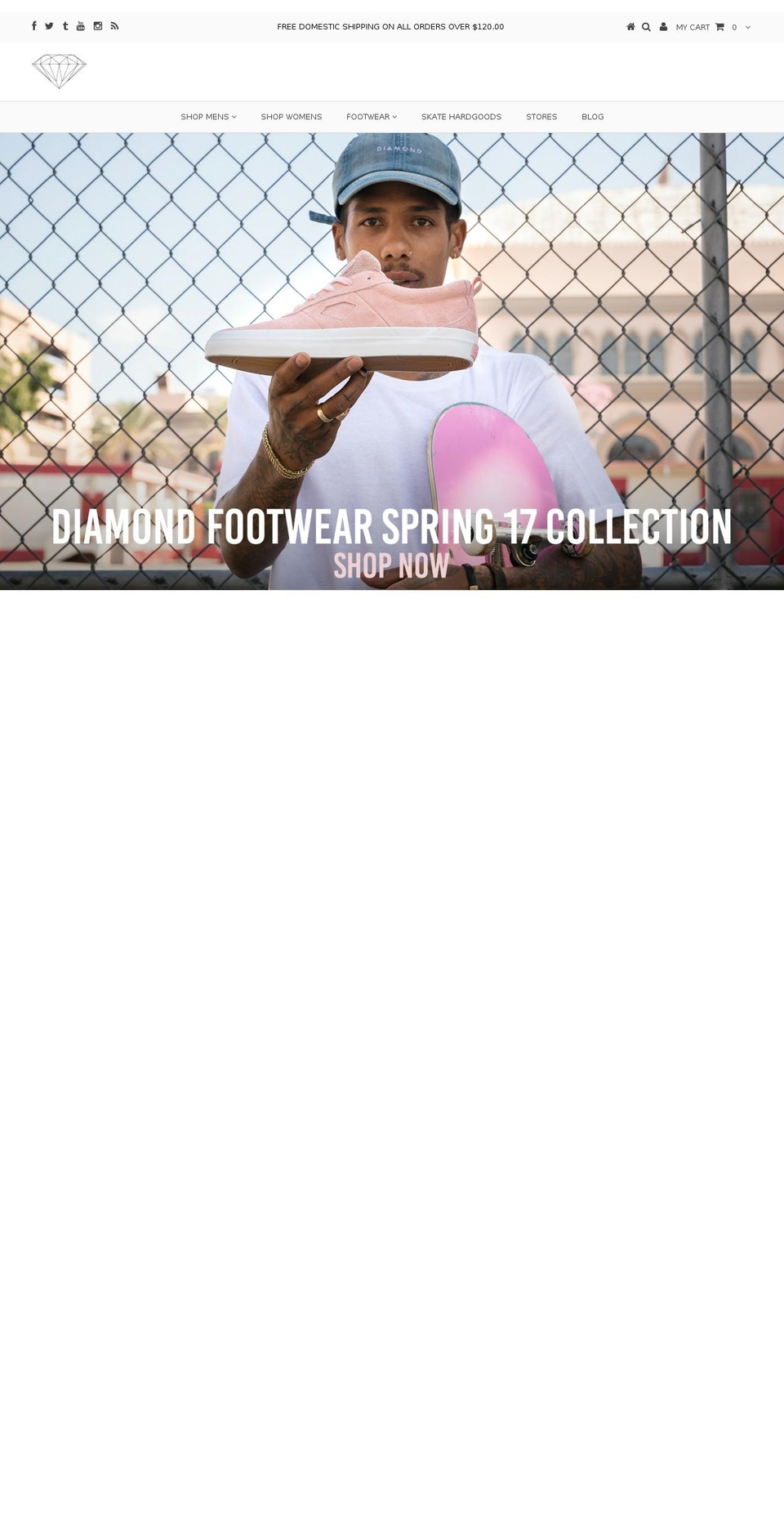 diamondsupplyco.com shopify website screenshot