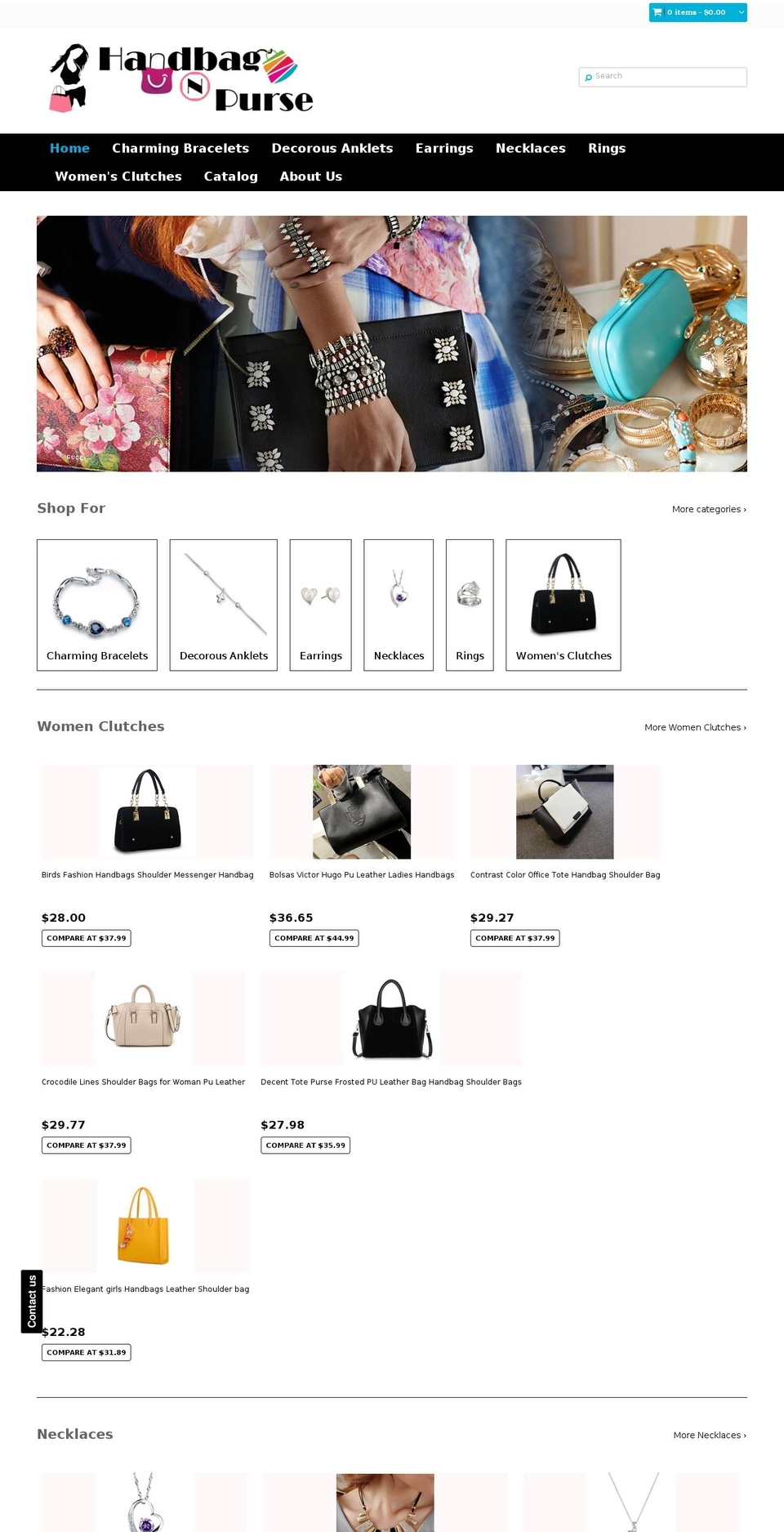 best-updated-theme Shopify theme site example handbagnpurse.com