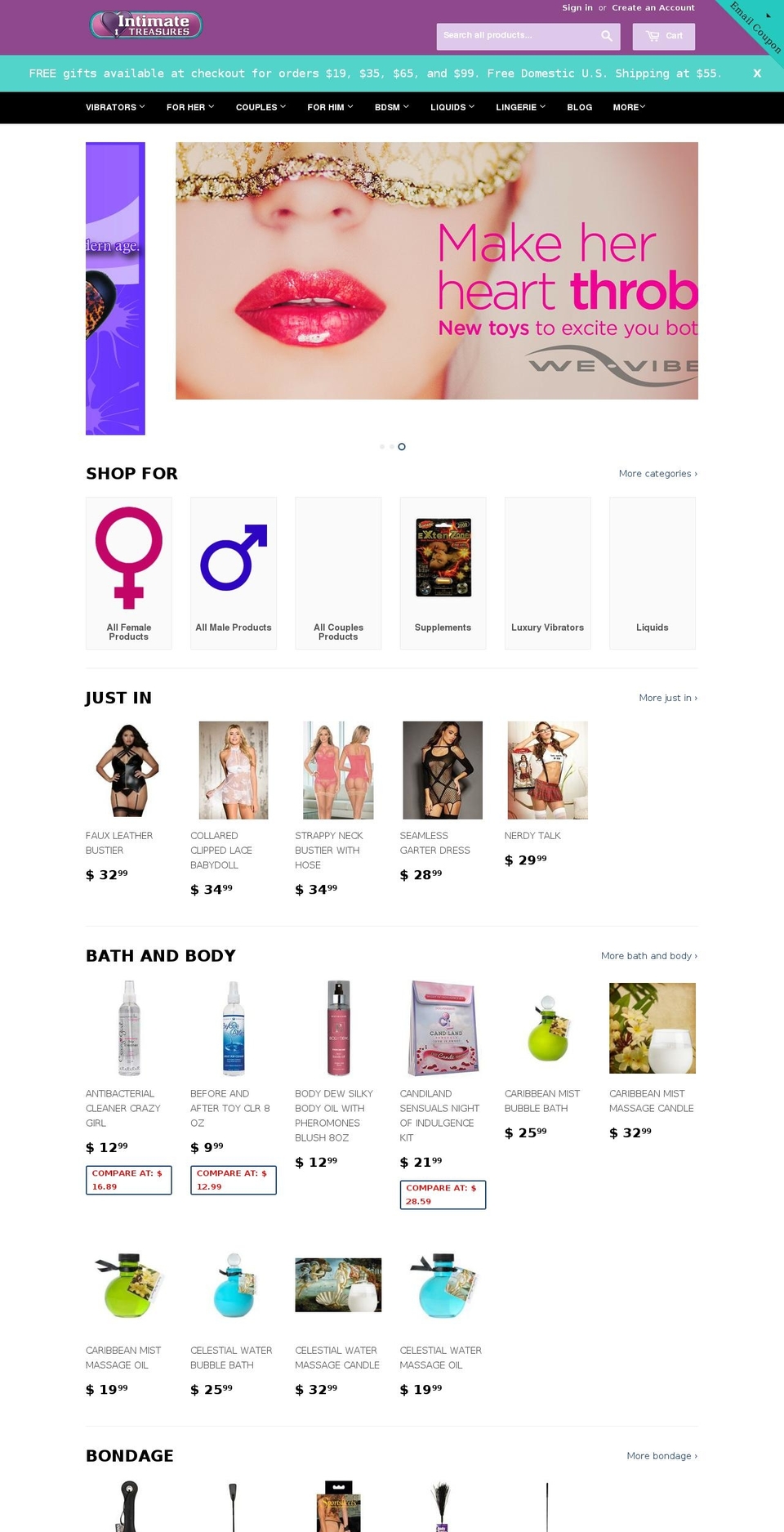 IT-Supply - Greg Edits 1-2-16 Shopify theme site example intimatetreasures.info