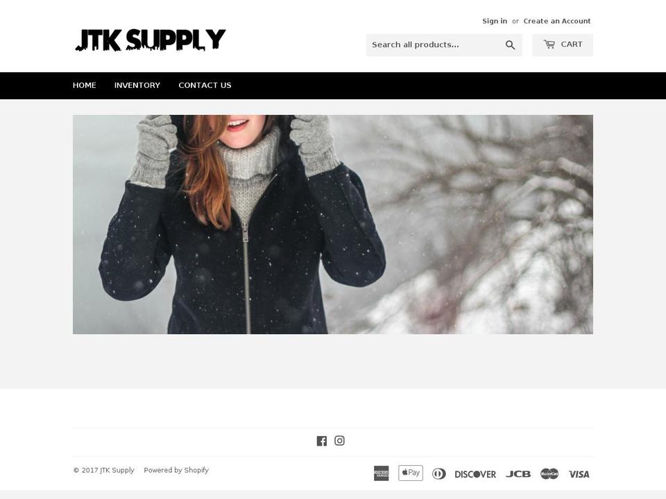 jtksupply.com shopify website screenshot
