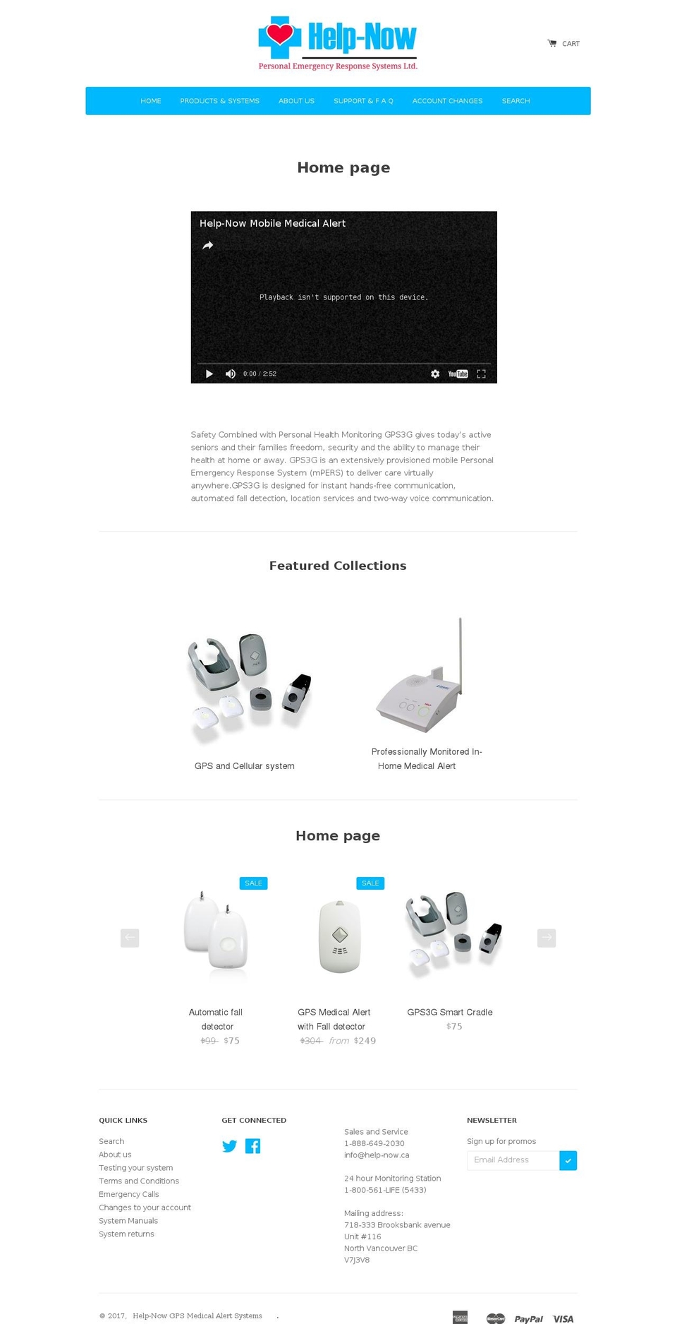 medical-alert.ca shopify website screenshot