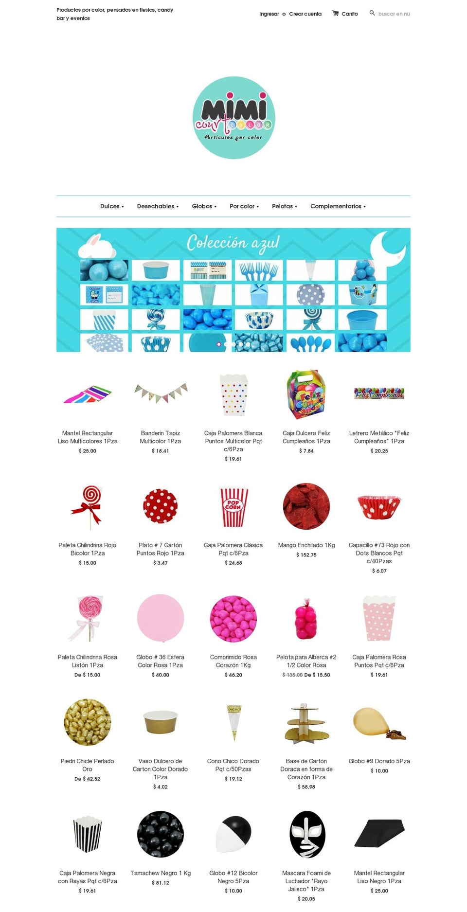 mimicourt.com shopify website screenshot