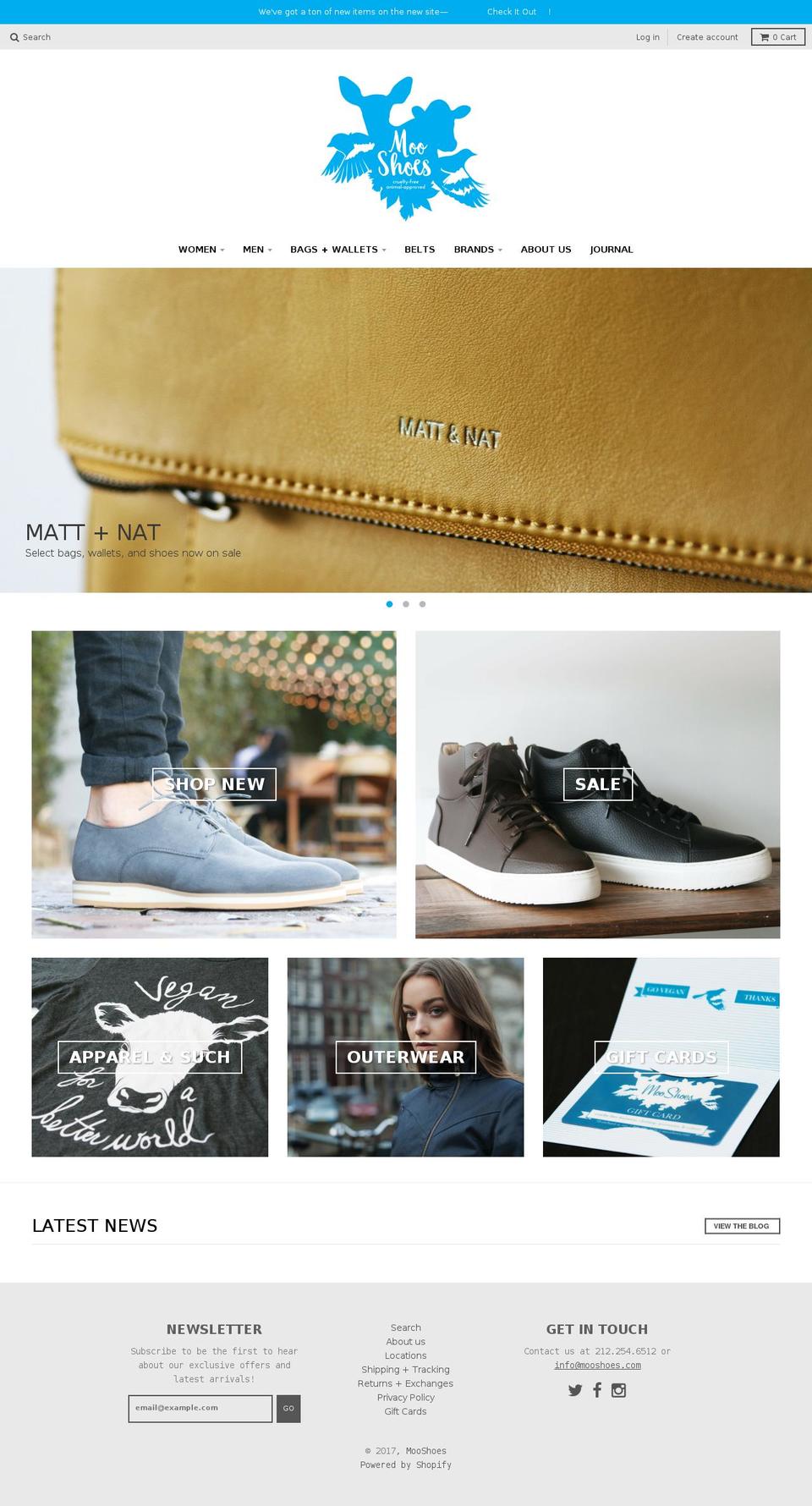 District Shopify theme site example mooshoes.myshopify.com