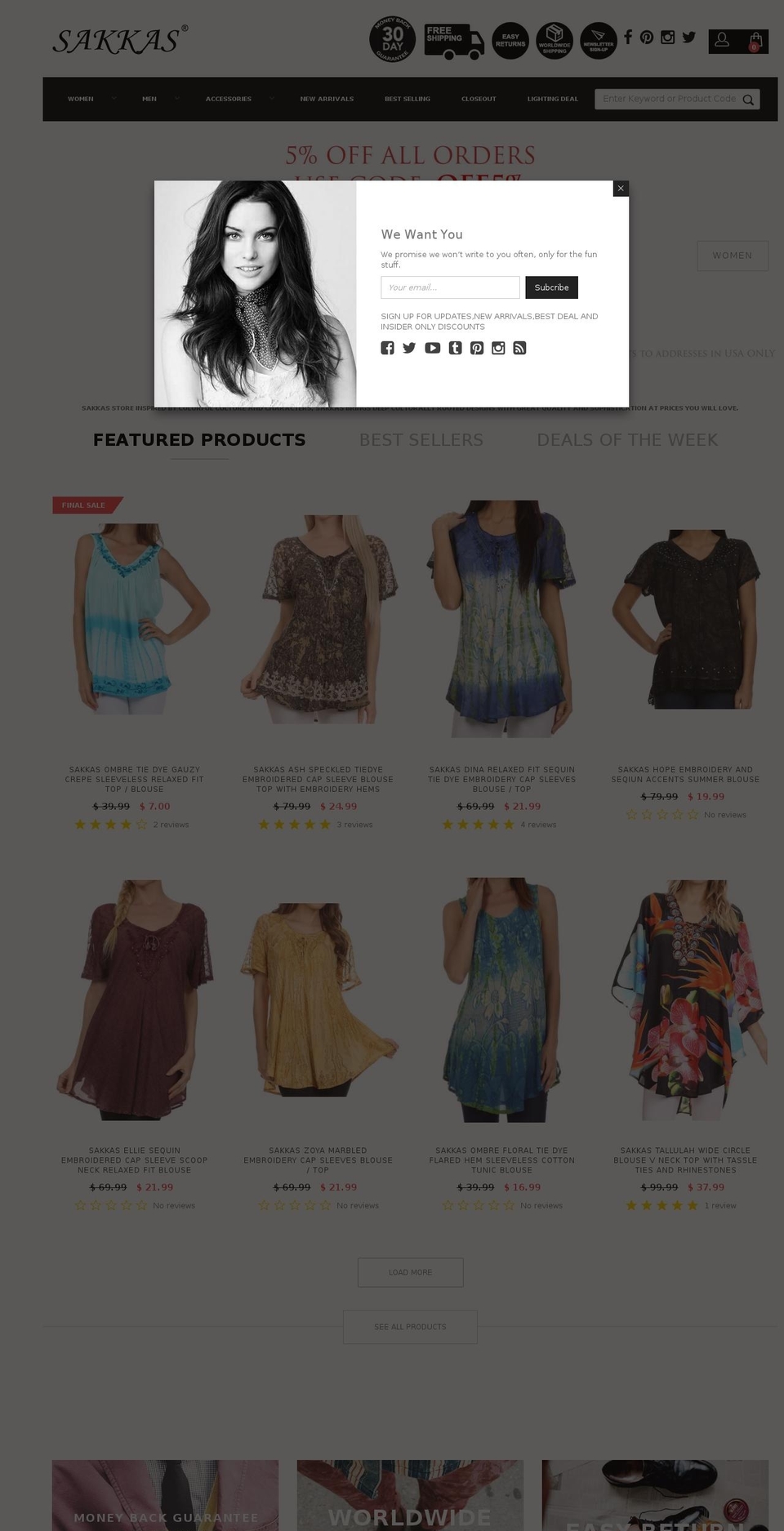 sakkasstore.com shopify website screenshot