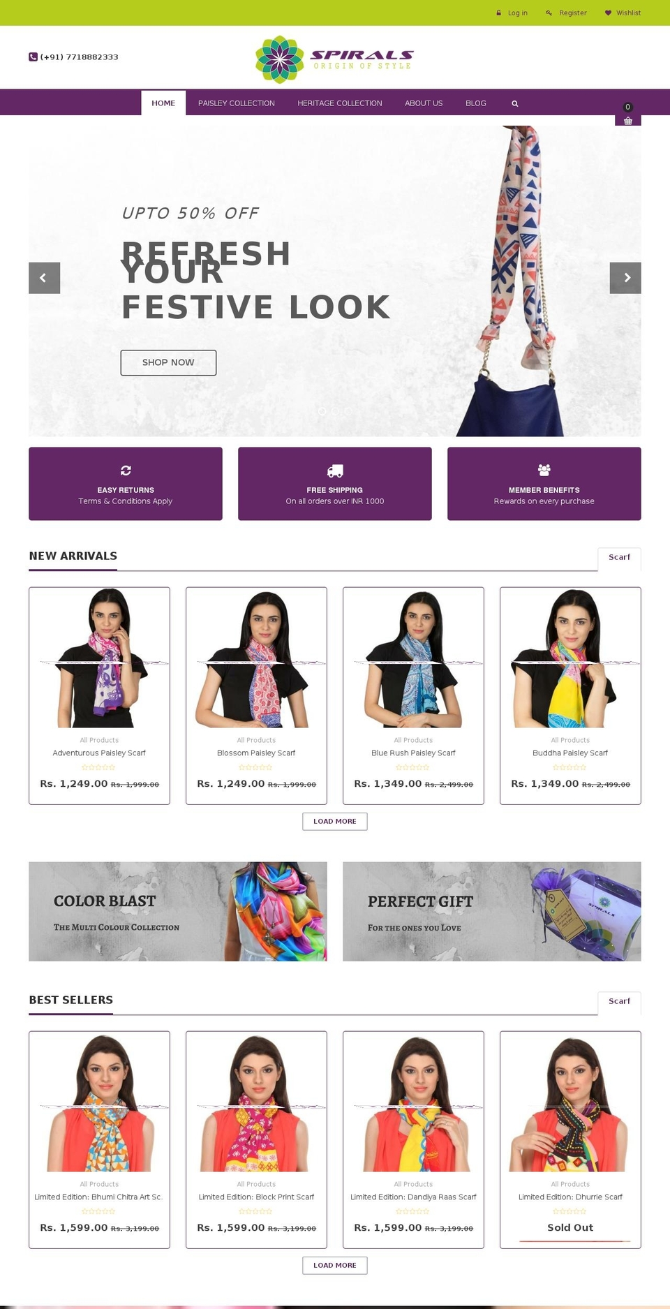 everything-fashionclean-r40 Shopify theme site example spirals.in