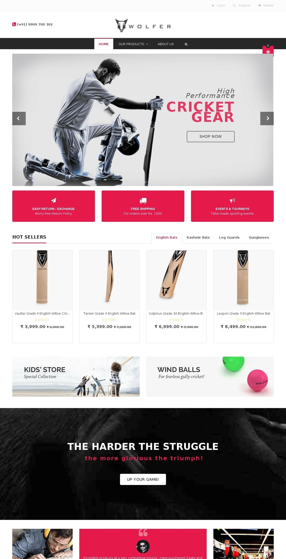 everything-fashionclean-r40 Shopify theme site example wolfersports.com